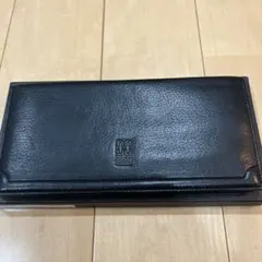 DAKS 長財布 ブラック レザー