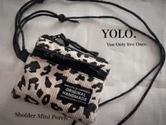 レオパード柄 ショルダーポーチ