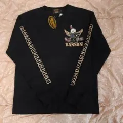 VANSON LEATHERS デスラビット　長袖カットソー ブラック新品未使用