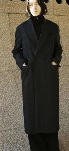 22AW undercover カシミヤ ウール ダブルブレストチェスターコート