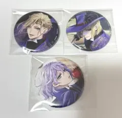 ツイステ 寮服 ポムフィオーレ 缶バッジ 3点