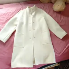 クレージュ　courreges 9号サイズ　限定品　ビンテージ　白　コート