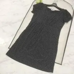 美品☆NATURAL BEAUTY ドット柄 ワンピース
