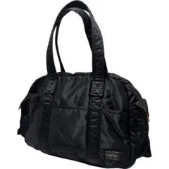未使用級 ポーター タンカー DUFFLE BAG ダッフルバッグ ブラックのサムネイル