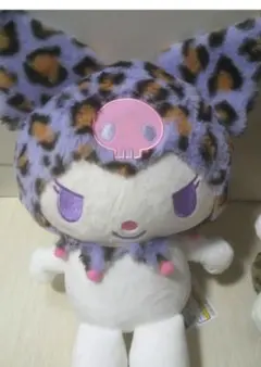 クロミ サンリオ ヒョウ柄ドール ぬいぐるみ ヒョウ柄 ドール