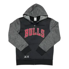 Adidas NBAシカゴブルズ フルジップパーカー メンズ Mサイズ バスケ