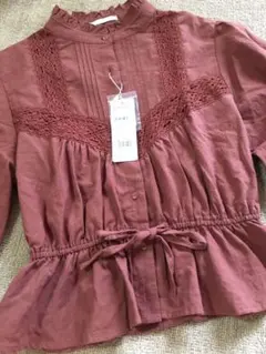 レース　ブラウス