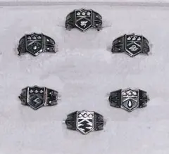 家庭教師ヒットマン REBORN リングコレ DXボンゴレリング 6種セット