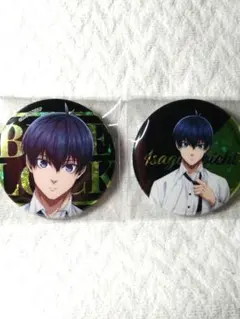 ブルーロック　ホログラム缶バッジ　Black outfit ver.　潔世一