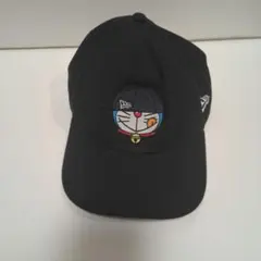 ドラえもん刺繍キャップ ブラック 9FORTY　子供用 ニューエラ youth
