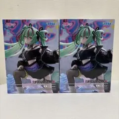 初音ミク FIGURIZMα 初音ミク Punk！ フィギュア 2個セット
