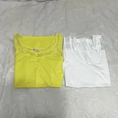 タンクトップ2枚セット Lサイズ