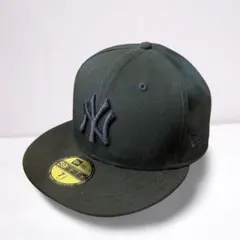 New Era 59FIFTY ブラック キャップ 7 1/2