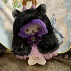 【WS12】ついてきちゃうしろたん マスコット 悪魔 にゃんこ あくま ぬい服のサムネイル
