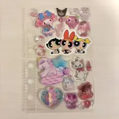 ④おすそ分け 1シート ボンボンドロップシール 3Dシール いろいろ 正規品込み