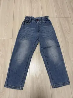 フリルウエストデニムパンツ　110センチ