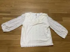 C.O.L.Z.A フリル付き七分袖トップス L