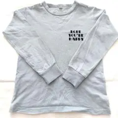 b.ROOM バックプリント 長袖カットソー Tシャツ 　120㎝