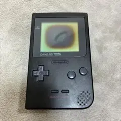 【ジャンク品】 任天堂 ゲームボーイポケット 本体 ブラック MGB-001