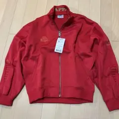 デッドストック！Kappa レッド ジッパージャケット Mサイズ