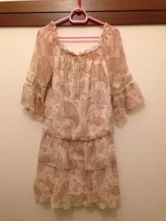 ルーデルー ペイズリー柄 チュニック