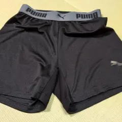 PUMA ブラック ハーフパンツ 150