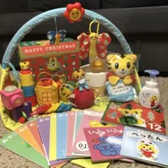 値下★新品★しまじろうパペット付き こどもちゃれんじbaby教材玩具フルセット