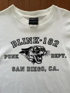 BLINK-182 パンクTシャツ ホワイト