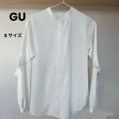 guブラウス　フリルデザイン　Sサイズ
