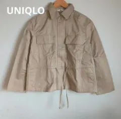 ユニクロ:C コットンブレンドドローストリングジャケット