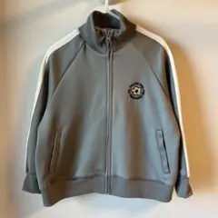 グレー ジップアップジャケット