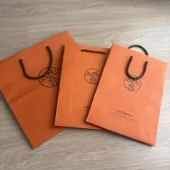 HERMES 헤르메스 숍 가방 3장 세트 30×30, 29×21 2장