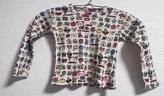 HYSTERIC MINI 柄Tシャツ 90 長袖 トップス 薄手