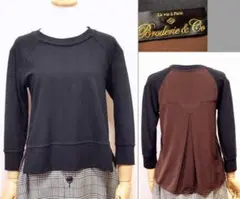 Broderie & Co バイカラーのトップス/F