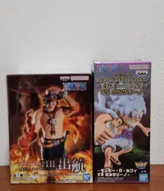 【ワンピース】THE出航 エース＆ワーコレ ルフィ ２点セット