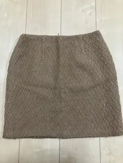 ミニスカート ベージュのサムネイル