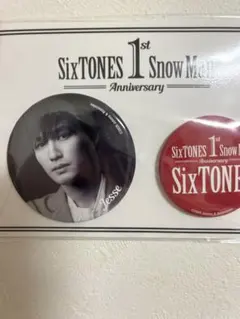 SixTONES ジェシー　缶バッチ・ステッカー