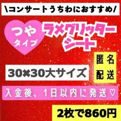 くらげ様 リクエスト 4点 うちわ　グリッターシート　カッティングシート