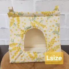 ポポさま。バードテント 窓付き 春夏用Lsize(ミモザ)