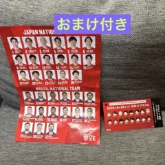 バレーボール男子日本代表国際親善試合 日本vsブラジル 入場特典　チケット