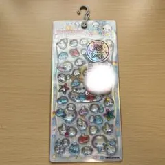 ぷくぷくあわわちゃん　光るプチドロップステッカー