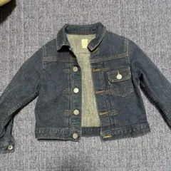 Grin Kids デニムジャケット 110サイズ ダークデニム