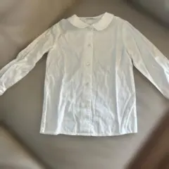 美品　familiar 長袖シャツ　キッズ　ブラウス　受験　115