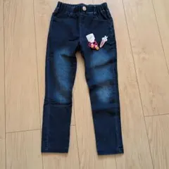 130cm ダークブルー ロングパンツ