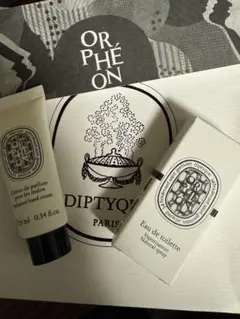 新品　Diptyque オルフェオン　オードトワレ　2ml ハンドクリーム　他