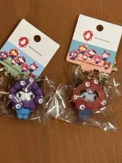 クロミ サンリオ ミャクミャク なりきり パステル カラー、クリア　キーホルダー
