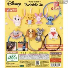 ディズニーキャラクター　Twinkleゴム　トゥインクルゴム　コンプリート