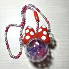 ミニーマウス 光るネックレス ペンダント 東京ディズニーランド
