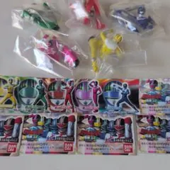 タイムレンジャーHGシリーズガシャポン2000年発売セット 5体