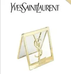 YSL イブサンローラン ミラー　ゴールド